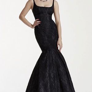 Truly zac posen lace mermaid dress